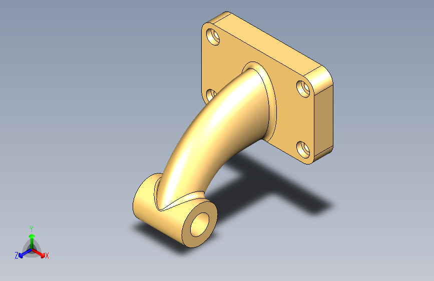 N002854-Solidworks教程零件模型、几何形状、挤压的基本特征、阁楼底座_凸台”
