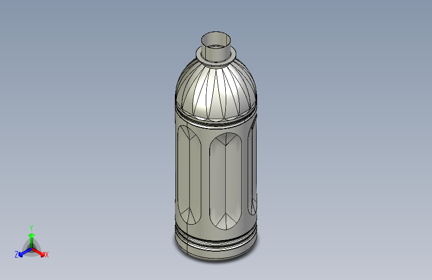 N002953-Wster+Bottle_Solidworks曲面建模”