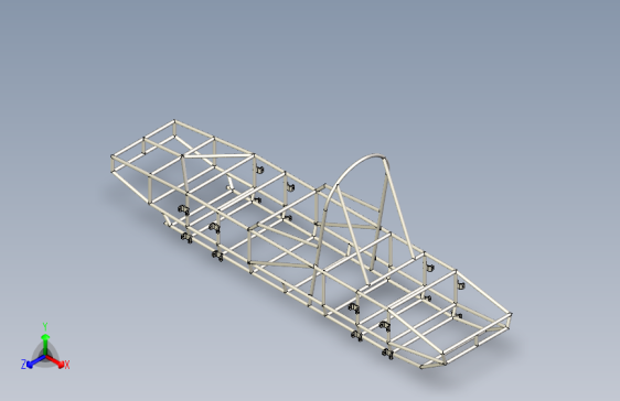 N003596-太阳能汽车底盘”