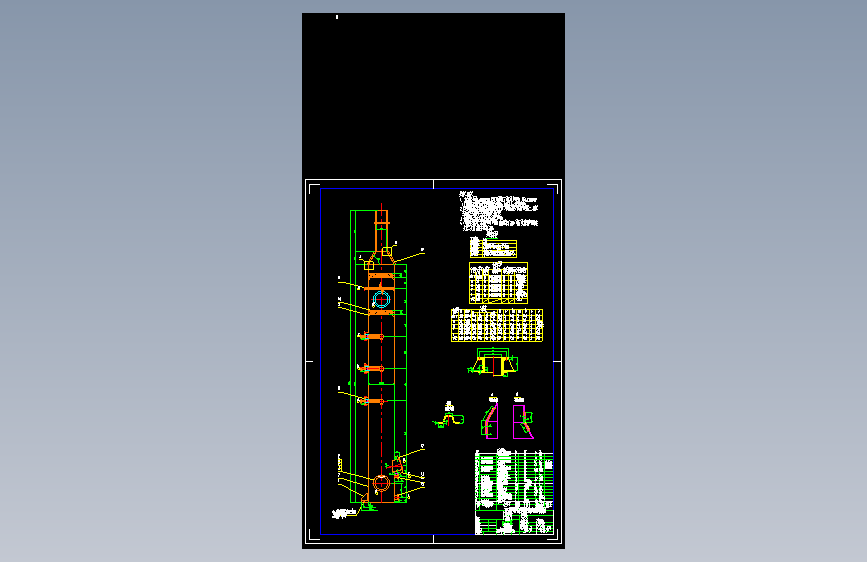 DN1200手烧炉脱硫塔