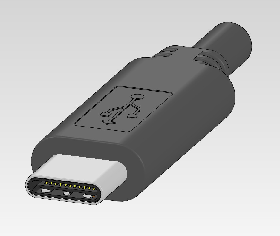 USB C 电缆插头