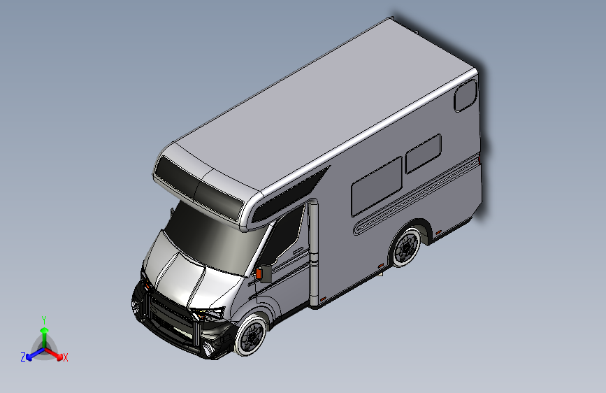 T8房车3D数模