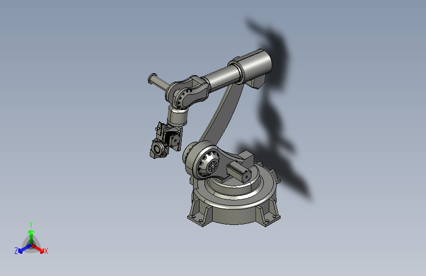 N005376-手臂机器人3D打印机（4轴）”