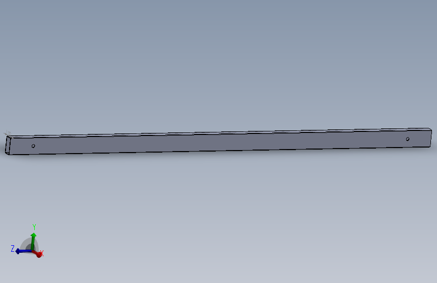 N007533-1''x 2''x 54''正方管
