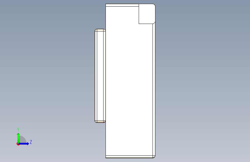 N007644-2835 贴片 LED 左侧视图