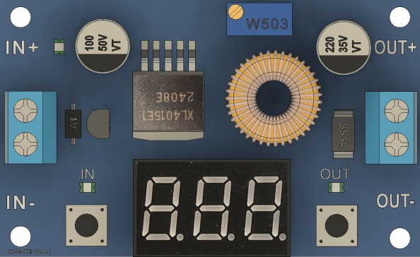 N007720-DC Buck转换器1.25-36V
