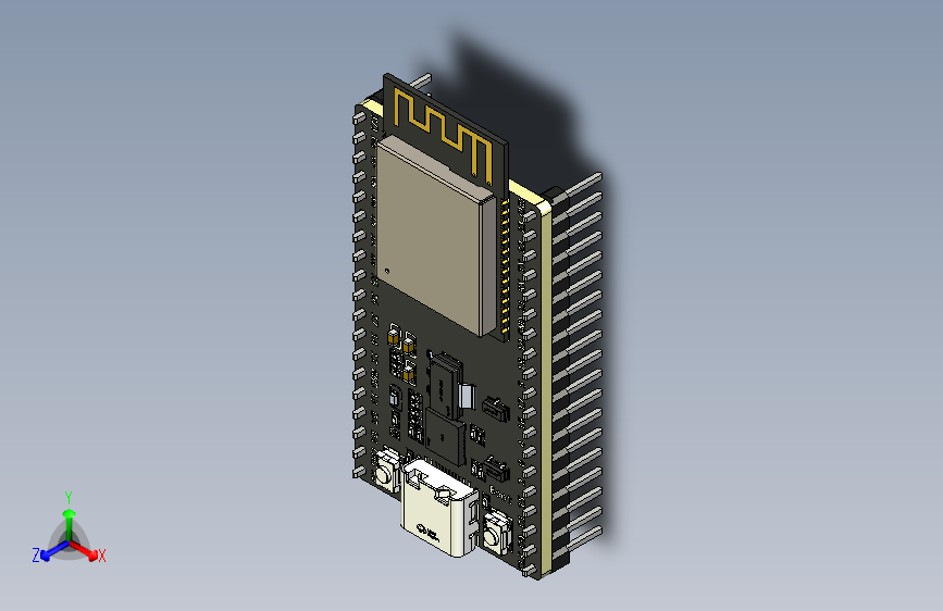 N007744-ESP32-DevKitC-32E WiFi 蓝牙模块
