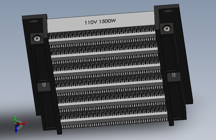 N007914-PTC 加热模块 – 110V _ 1500W（陶瓷空气加热器）
