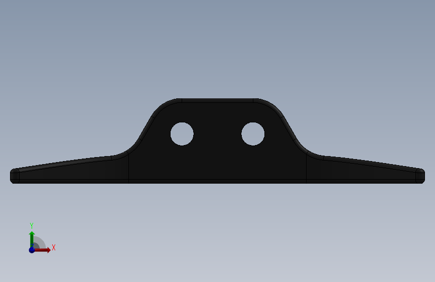 N007974-Solidworks 实践题(CSWA, CSWP, ModelMania) 正面视图