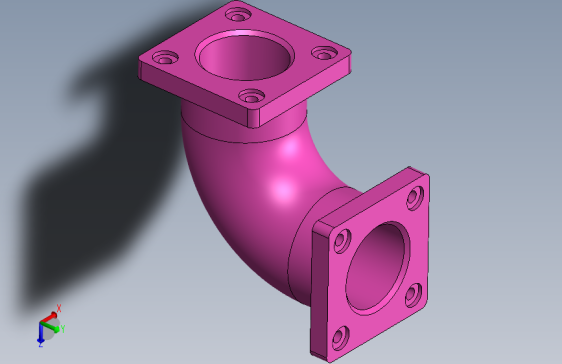 N007979-SolidWorks中的基本法兰管道设计