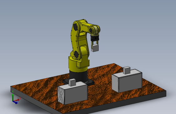 N008574-机器人手臂 SolidWorks 伴侣
