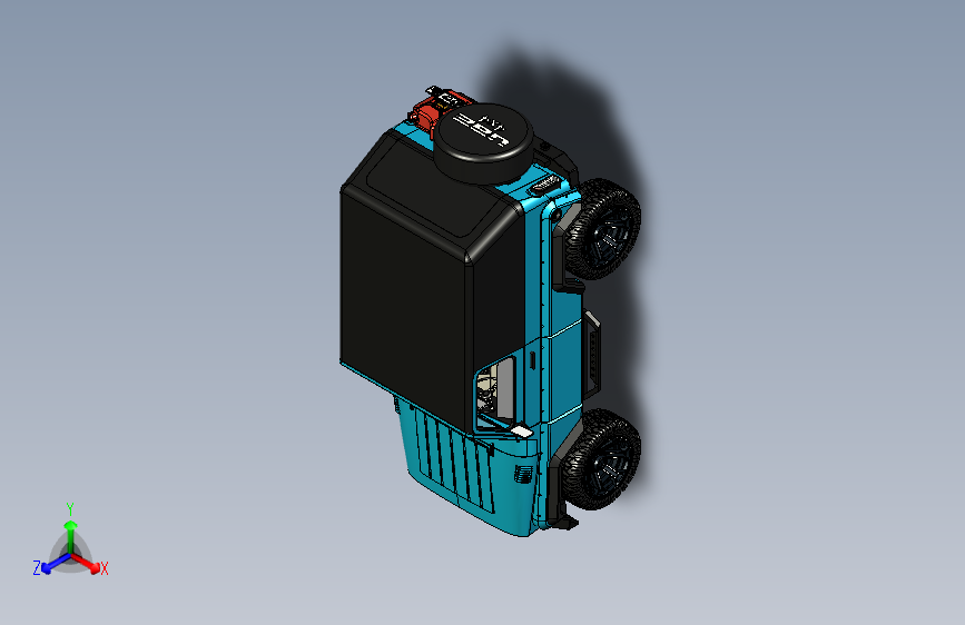 一款军用吉普车3D数模