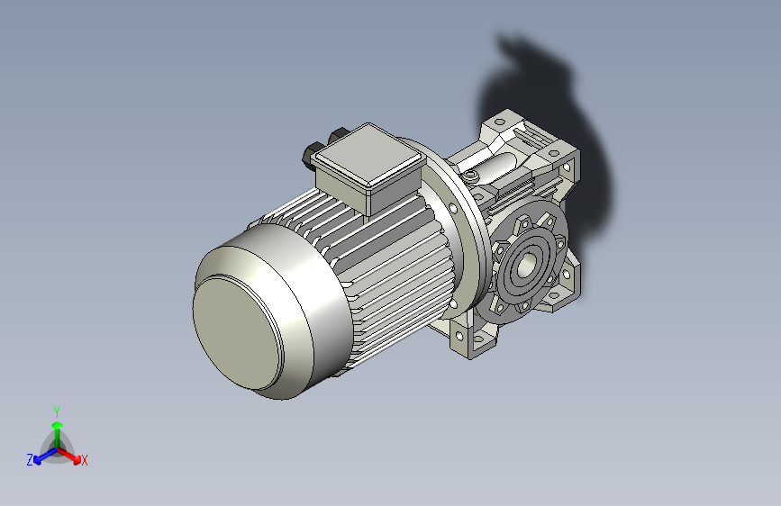 电机减速器coroa sem fim ibr q 9 eixo vazado o5mm  8v .1