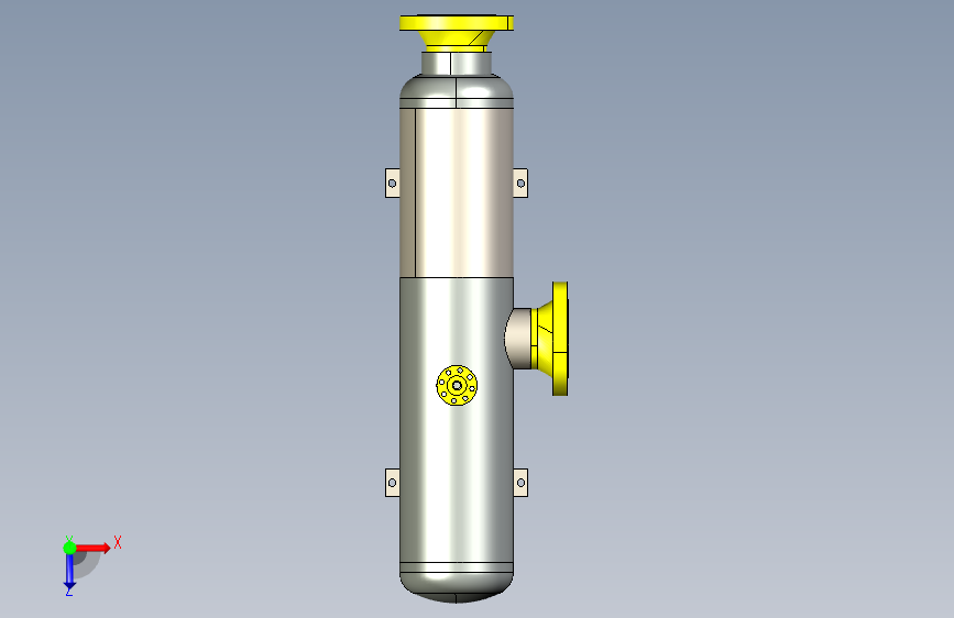 N009263-压力容器 俯视图