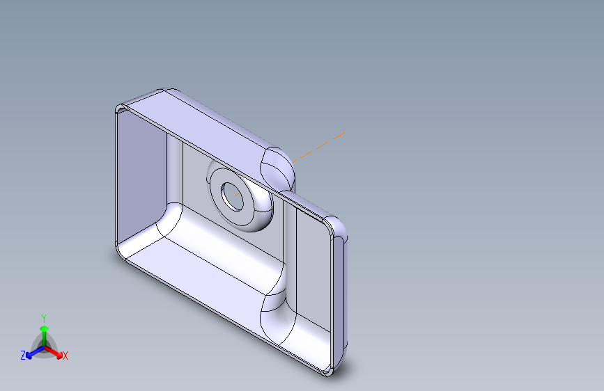 塑料盖组件catia v5 a b c类表面草图验证.1