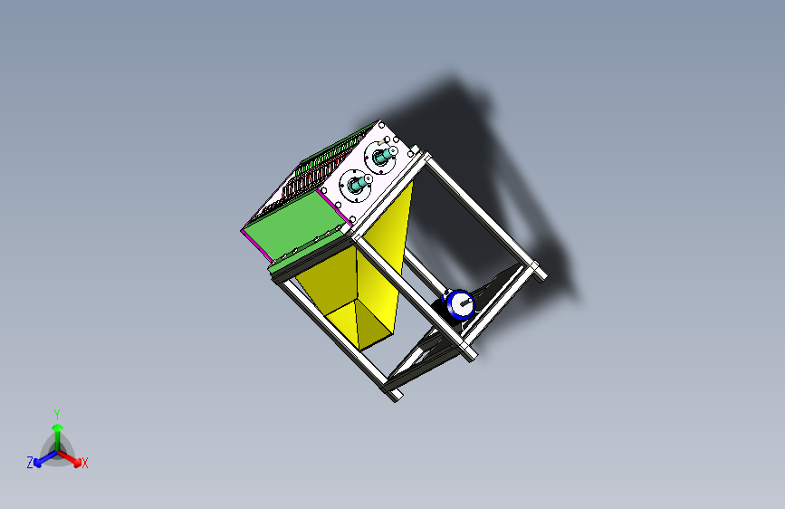 N005448-塑料粉碎机+–+3D模型