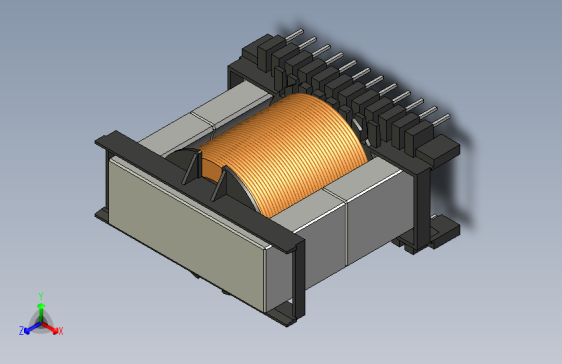 N005821-ETD59+Vertical+24Pins+Transformer