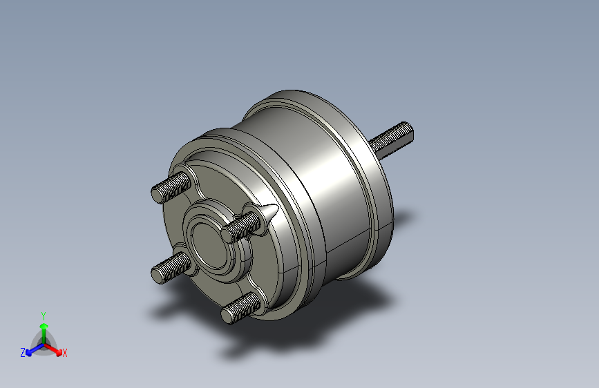 N005910-M+24-48V+750RPM-1200RPM+外部无刷和无齿轮单轴高速大扭矩卡丁车和全地形车轮毂电机