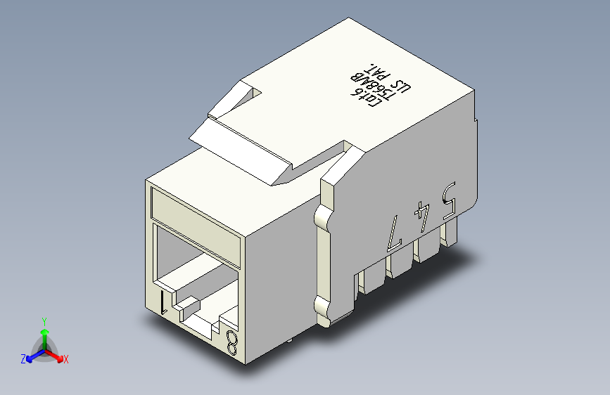 N005966-RJ45_CAT6_连接器_模型