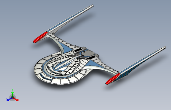 N006858-美国企业号（USS+Eidolon）+船员编号NCC-94832-A