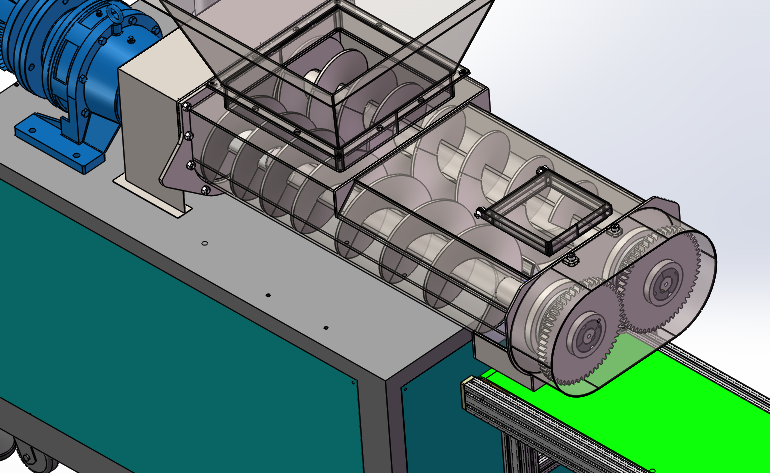 双螺杆挤出机设计图纸==660780=150