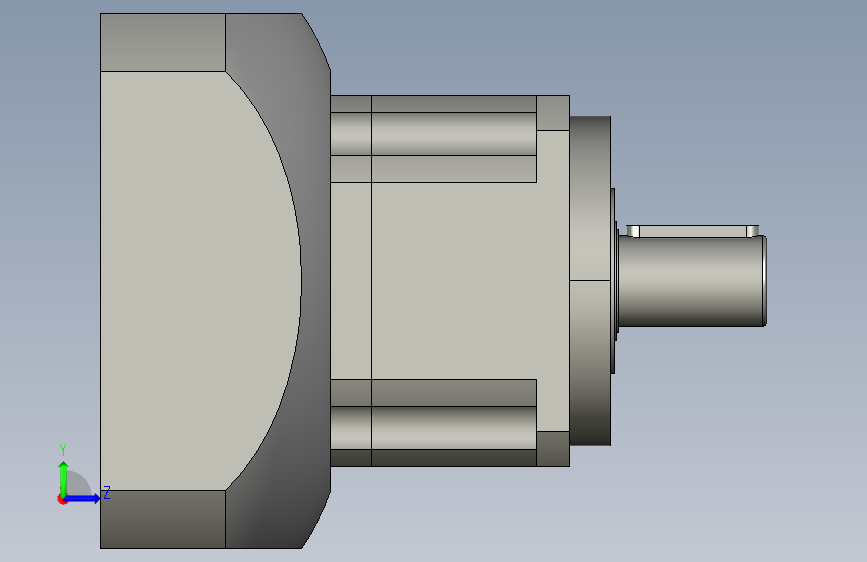 行星减速器090ZB10-1000T7_STEP_模型图纸下载 – 懒石网