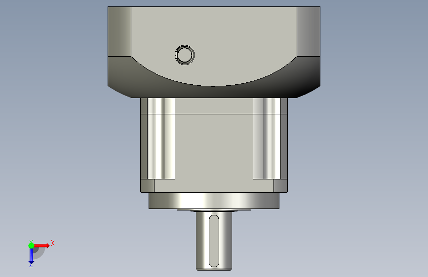 行星减速器090ZB10-1000T7_STEP_模型图纸下载 – 懒石网