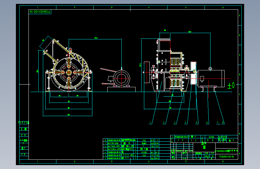 PCB600×400锤式破碎机图纸==616594=150