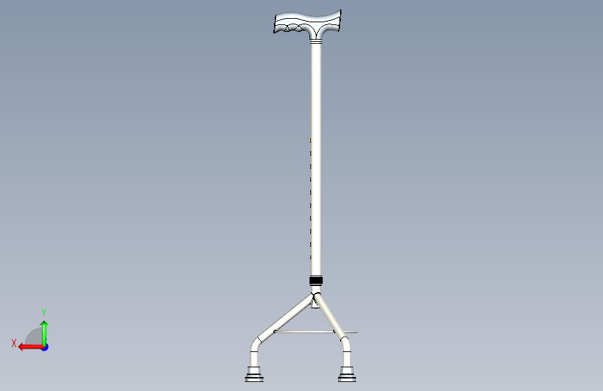 N007098-手杖+_+Cane 背面视图