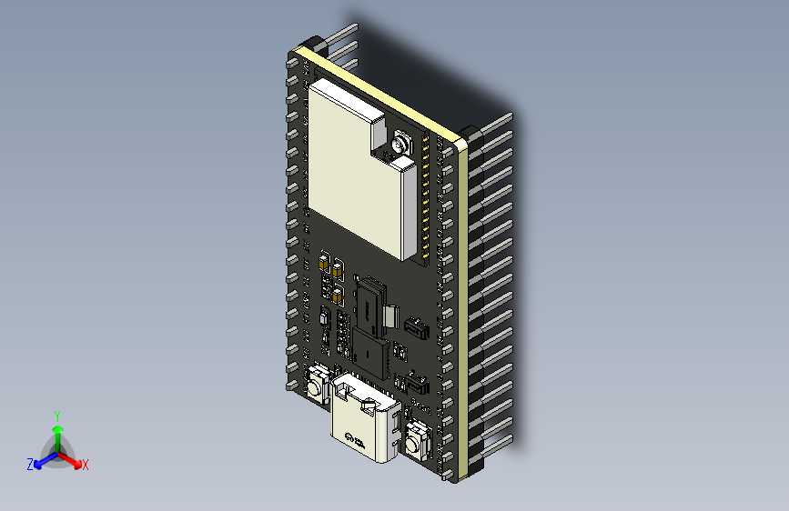 N007745-ESP32-DevKitC-32U+WiFi+蓝牙模块