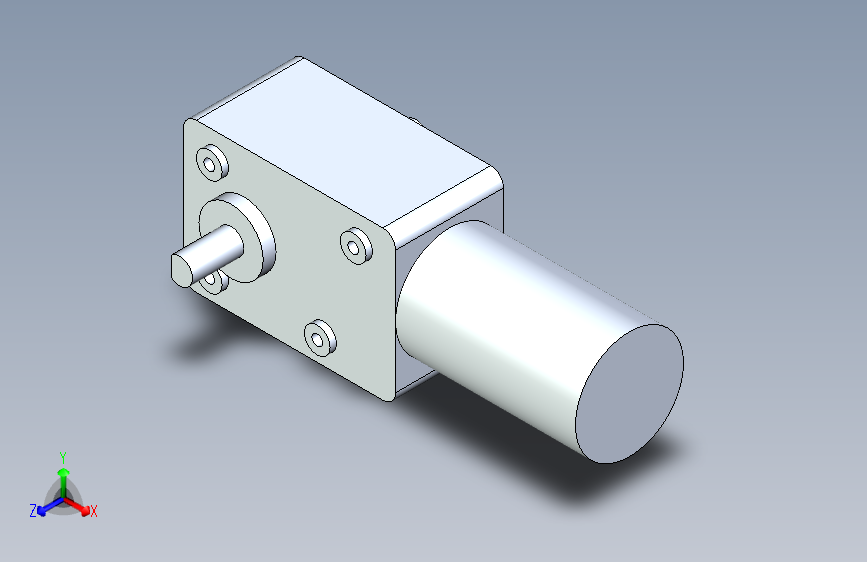 N007814-KWL-600+24V+10Rpm+速度降低+L+DC+Motor