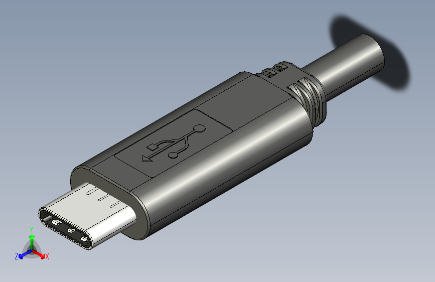 N008006-USB+C+电缆插头