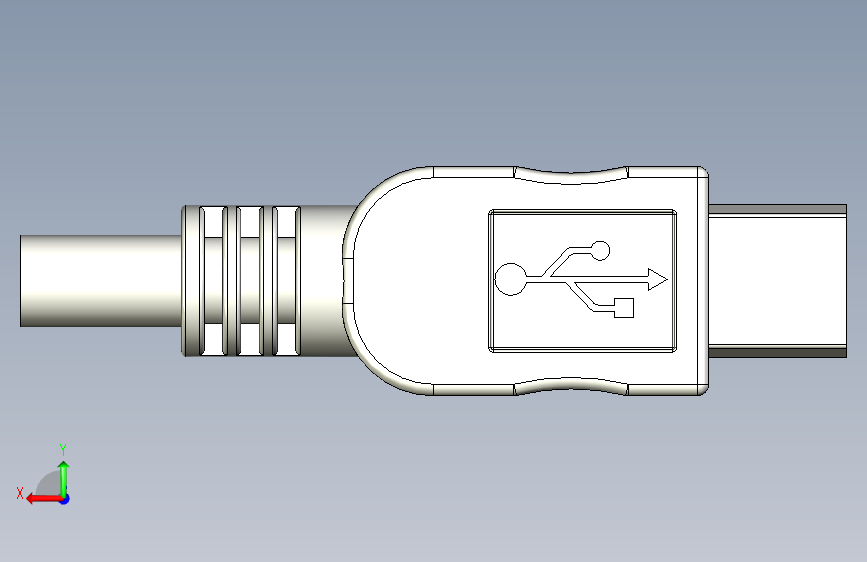 N008009-USB_微型 背面视图