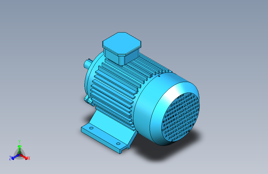N008284-电动机+–+SolidWorks+3D模型