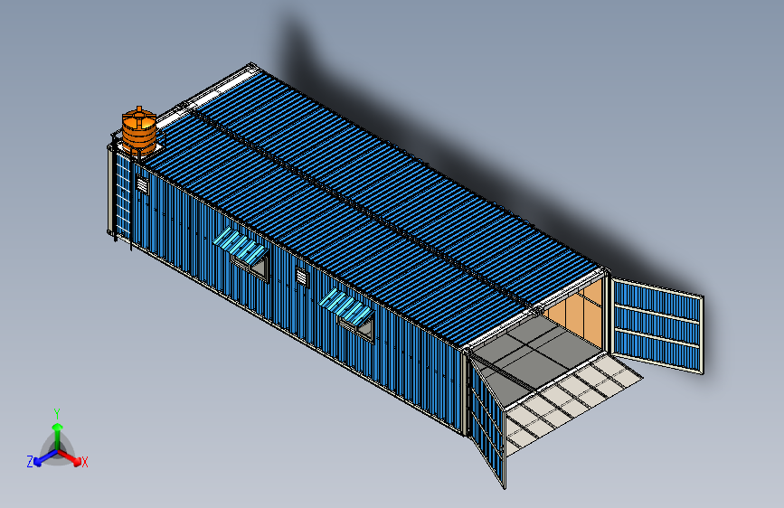 N008604-集装箱车库