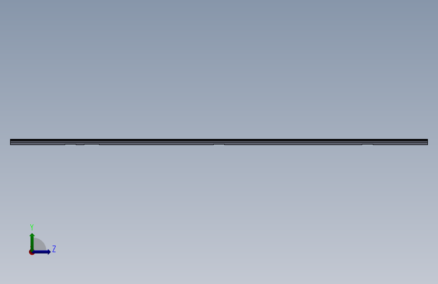 导轨滑轨rail_SVR28_160 左侧视图