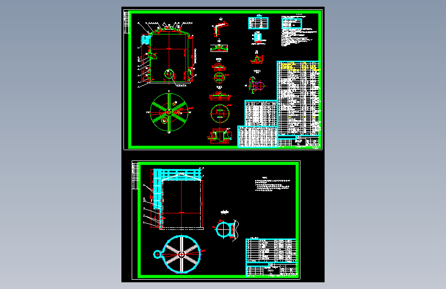 DN4000二级工艺水洗槽FRP