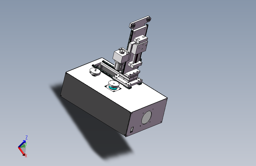 锁附机3D图纸
