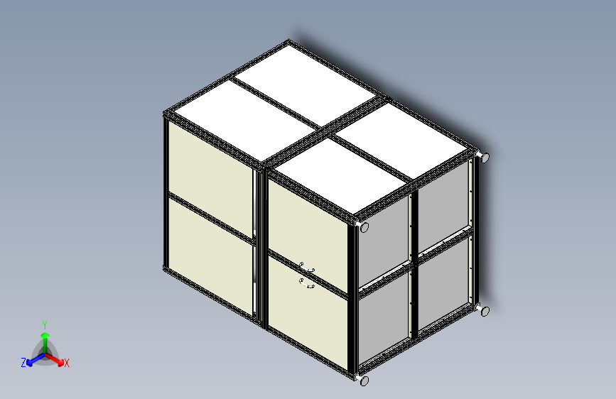 变速箱涂胶机3D模型