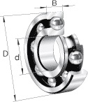 688轴承8x16x5mm 1张4