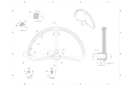 G021074-Aircraft Control Wheel