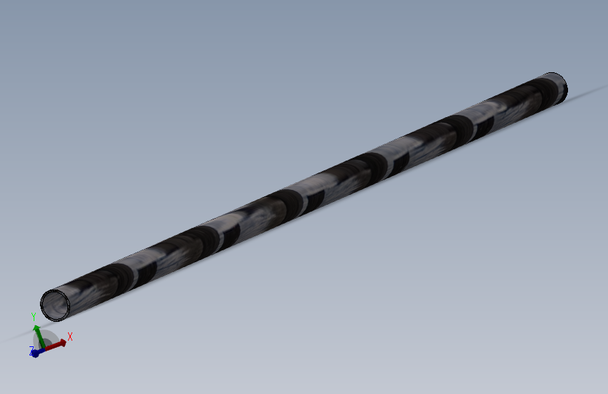 G021083-CF 适用于多旋翼飞行器的震动臂 (498mm)