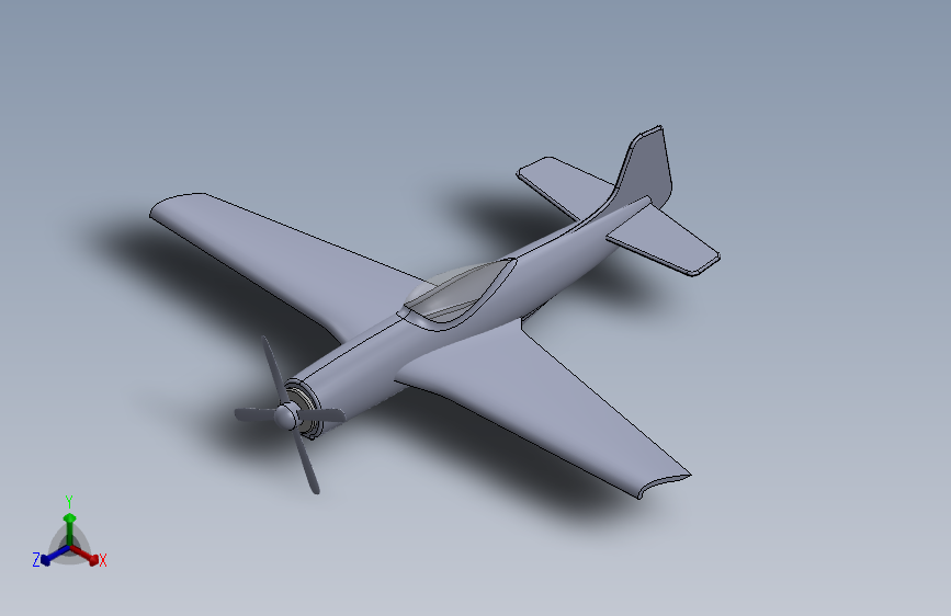 G021171-P-51野马玩具