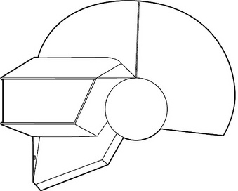 G021289-达菲克乐队成员托马斯·巴尔戈的头盔