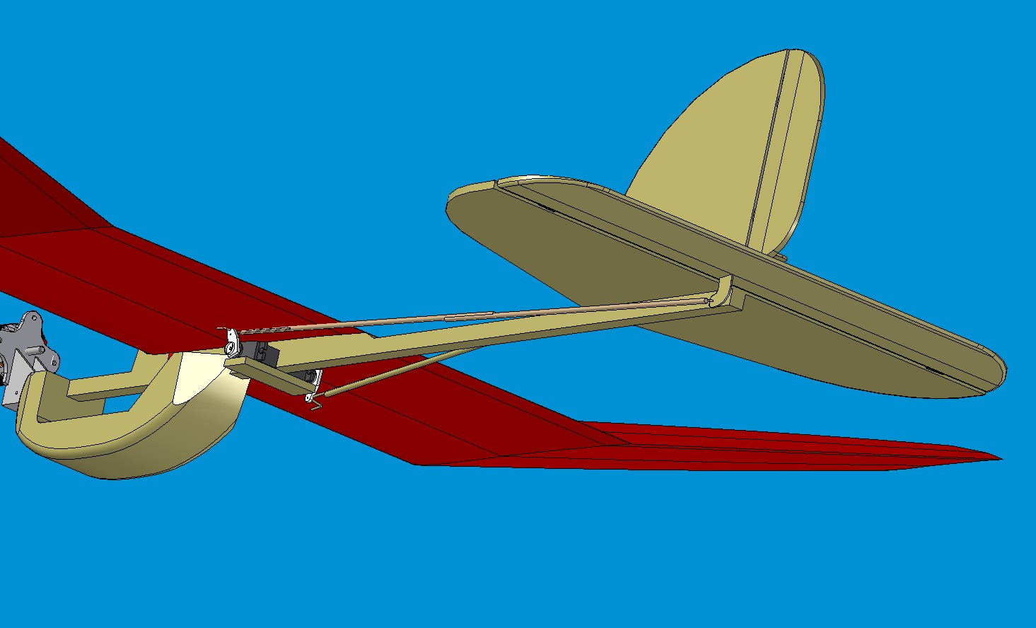 G021541-帕克·斯特普模型飞机