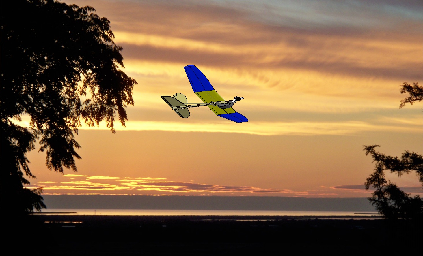 G021541-帕克·斯特普模型飞机