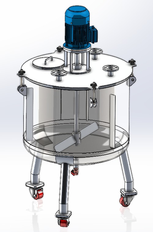 N009744-溶液混合容器搅拌器