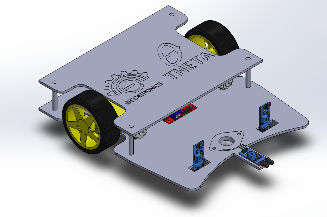 N009752-线跟踪和火灾探测机器人