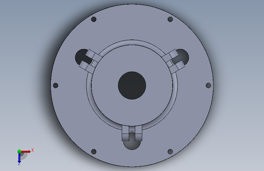 N009849-Solidworks 练习 #6 俯视图