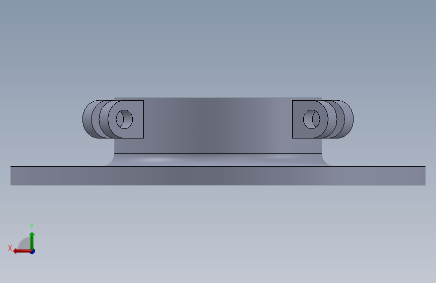 N009849-Solidworks 练习 #6 背面视图